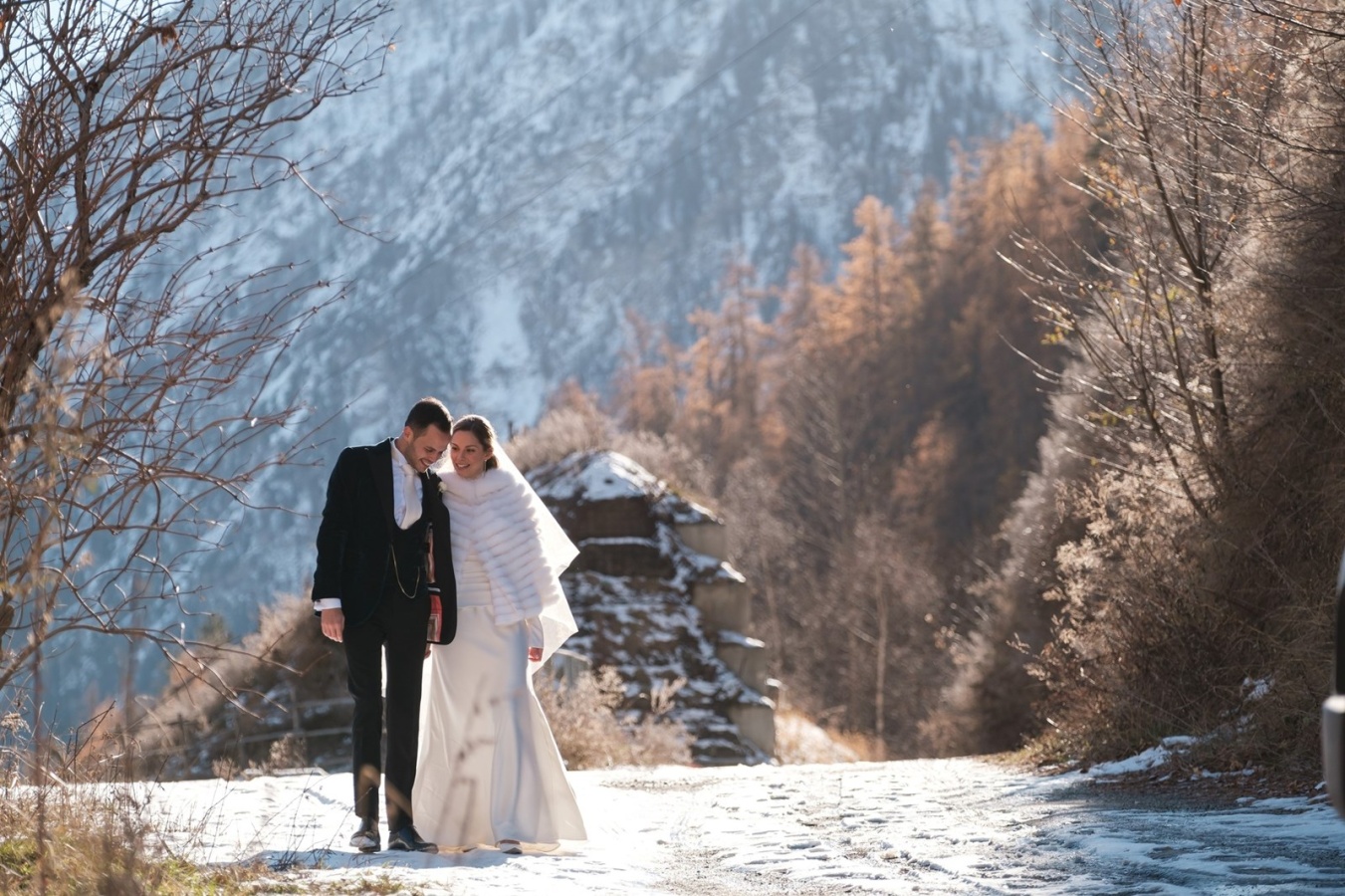 Winter wedding in Courmayer. Leggi di più.